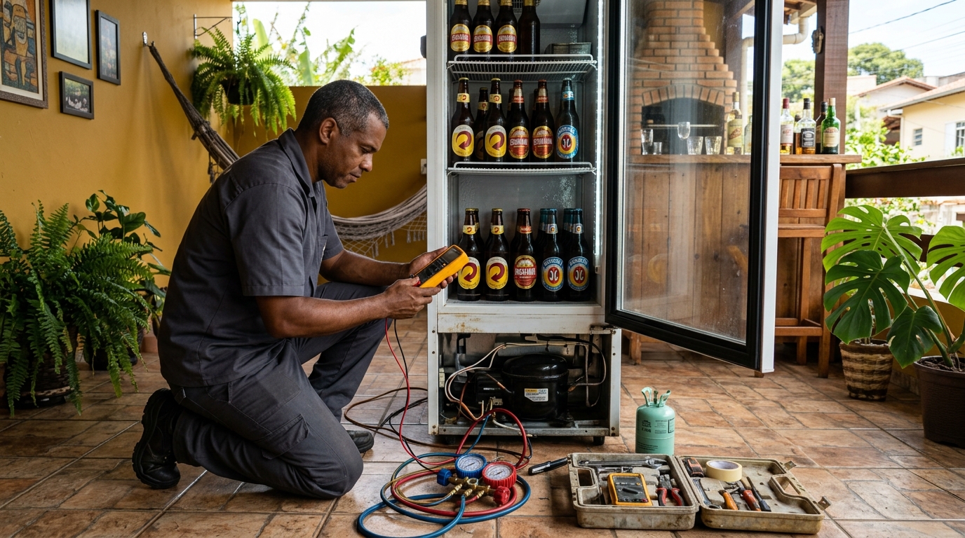 Conserto de Cervejeira em Santa Maria-RS
